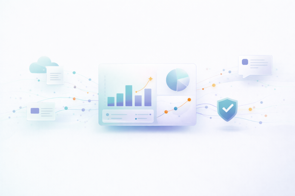 AI-driven business insights and decision-making dashboards for a small busines